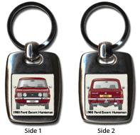 Ford Escort MkII Huntsman 1980 Keyring 5